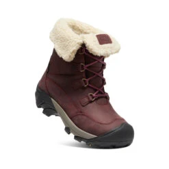 Keen Women's Betty Waterproof Short Boot | Burgundy/Brindle -Keen Shoes Shop 969adeb8393e4071b9b23ad9d76df4f1beebbc02