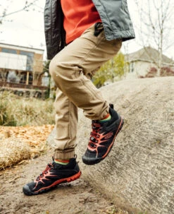 Keen Big Kids' Chandler 2 CNX Sneaker | Black/Red Carpet -Keen Shoes Shop KidsChandler2Lifestyle2 83075942 a737 4444 9715 398794a8e5e9