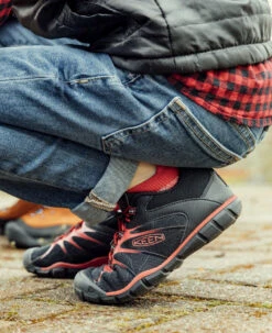 Keen Big Kids' Chandler 2 CNX Sneaker | Black/Red Carpet -Keen Shoes Shop KidsChandler2Lifestyle3 8bf7100b 01c0 4def 875a 86427c7fde6d