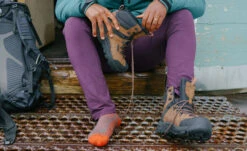 Keen Men's Revel IV Polar Waterproof Boot | Dark Olive/Marmalade -Keen Shoes Shop Revel1024136PDPLifestyle1 a4d7ee61 dd6e 4fd7 8f5e 374d2dc9d83c