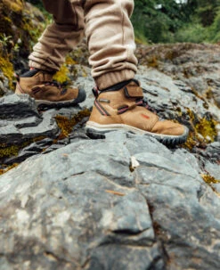 Keen Little Kids' Ridge Flex Waterproof Boot | Bison/Red Carpet -Keen Shoes Shop RidgeFlexPDPLifestyle3Kids 890edebf a9da 492a af65 1fe7266705cd