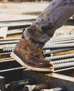 Keen Men's Cincinnati 6" Boot (Soft Toe) | Belgian/Sandshell -Keen Shoes Shop SDD 505 PDP Cincinnati 1025614 Left Image