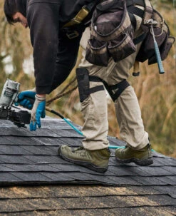 Keen Men's Reno Mid KBF Waterproof (Carbon-Fiber Toe) | Dark Olive/Black -Keen Shoes Shop SDD 506 PDP Reno 1027102 Left Image