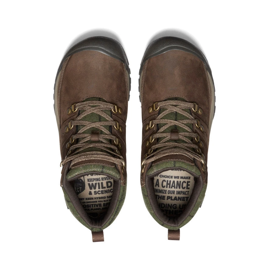 Keen Women's Kaci III Winter Waterproof Boot | Dark Earth/Green Plaid 6 Keen Women's Kaci III Winter Waterproof Boot | Dark Earth/Green Plaid - Image 4