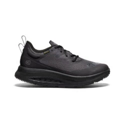 Keen Men's WK400 Waterproof Walking Shoe | Black/Black