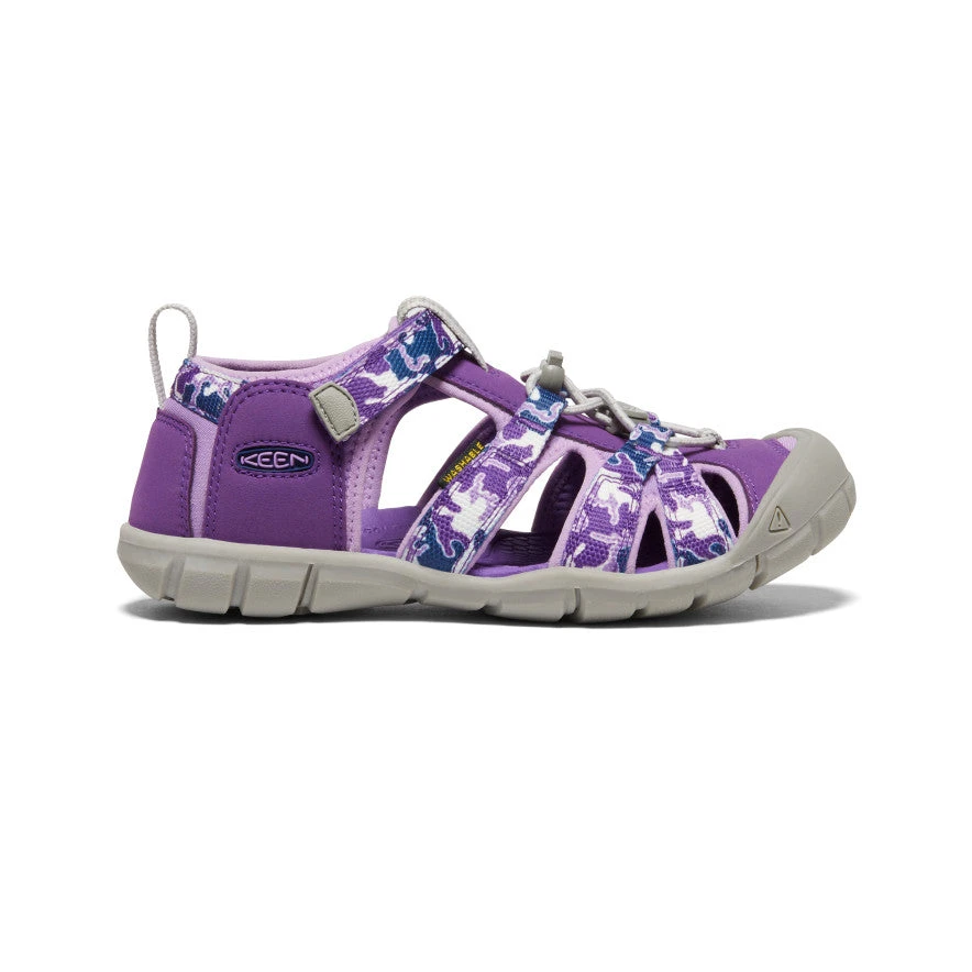 Keen Big Kids' Seacamp II CNX | Camo/Tillandsia Purple 3 Keen Big Kids' Seacamp II CNX | Camo/Tillandsia Purple