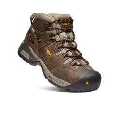 Keen Men's Detroit XT Waterproof Boot (Soft Toe) | Black Olive/Leather Brown -Keen Shoes Shop b39ffe18369a9d1cb4dfd4d3541b73b3aa6303b0