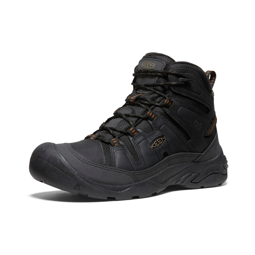 Keen Men's Circadia Waterproof Boot | Black/Curry 5 Keen Men's Circadia Waterproof Boot | Black/Curry - Image 3