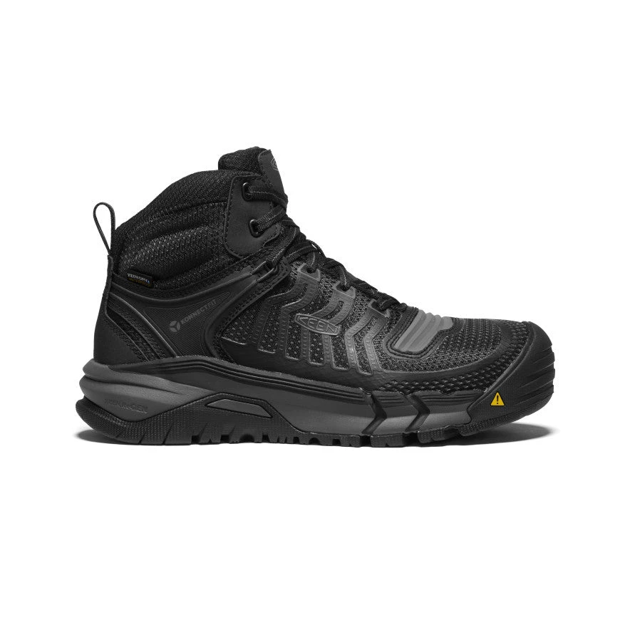 Keen Men's Kansas City Waterproof Mid (Carbon-Fiber Toe) | Black/Gun Metal 3 Keen Men's Kansas City Waterproof Mid (Carbon-Fiber Toe) | Black/Gun Metal