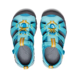 Keen Little Kids' Seacamp II CNX | Ipanema/Fjord Blue -Keen Shoes Shop c4652735a2d5096e56fb5ef5073830bf37f0653b
