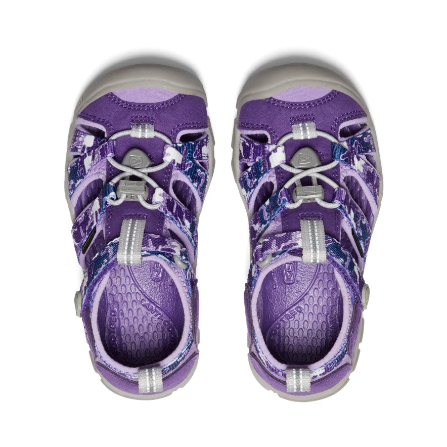 Keen Little Kids' Seacamp II CNX | Camo/Tillandsia Purple 6 Keen Little Kids' Seacamp II CNX | Camo/Tillandsia Purple - Image 4