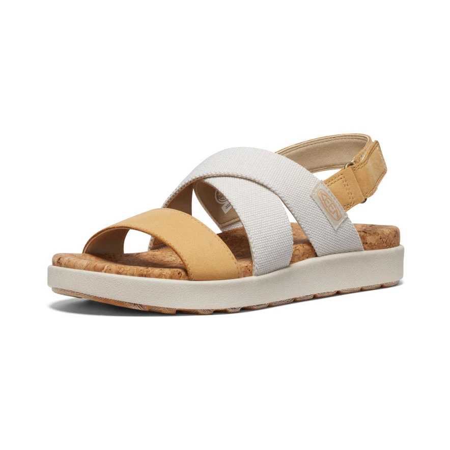 Keen Women's Elle Criss Cross Sandal | Birch/Curry 5 Keen Women's Elle Criss Cross Sandal | Birch/Curry - Image 3