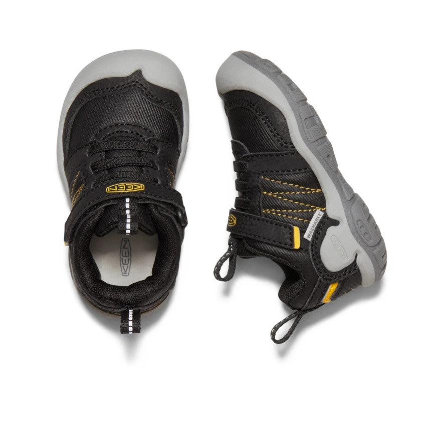 Toddlers' Knotch Peak Sneaker | Black/KEEN Yellow 6 Toddlers' Knotch Peak Sneaker | Black/KEEN Yellow - Image 4