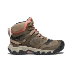 Best Seller 17 Keen Women's Ridge Flex Waterproof Boot | Timberwolf/Brick Dust