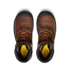 Keen Men's Camden 8" Insulated Waterproof Boot (Carbon-Fiber Toe) | Leather Brown/Black -Keen Shoes Shop d9ecb32720293995bb4c6406c88ceb5324eecbd2