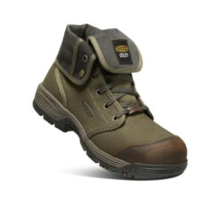 Keen Men's Roswell Mid (Carbon-Fiber Toe) | Military Olive/Black Olive -Keen Shoes Shop dda2d1106f304c681a14329a7ef279c96505cf21