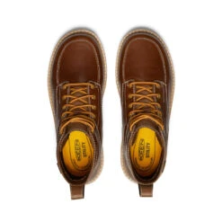 Keen Men's San Jose 6" Waterproof Boot (Soft Toe) | Tortoise Shell/Star White -Keen Shoes Shop e0e15d988fce3e24561072d46a8f9528451b51c2