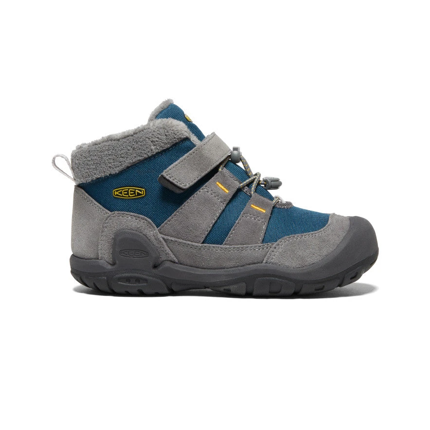 Keen Big Kids' Knotch Chukka | Steel Grey/Blue Wing Teal 3 Keen Big Kids' Knotch Chukka | Steel Grey/Blue Wing Teal