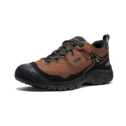 Keen Men's Targhee IV Wide Waterproof Hiking Shoe | Bison/Black -Keen Shoes Shop e5f05dc47f5e615940e54b38c09933ebf7d96871