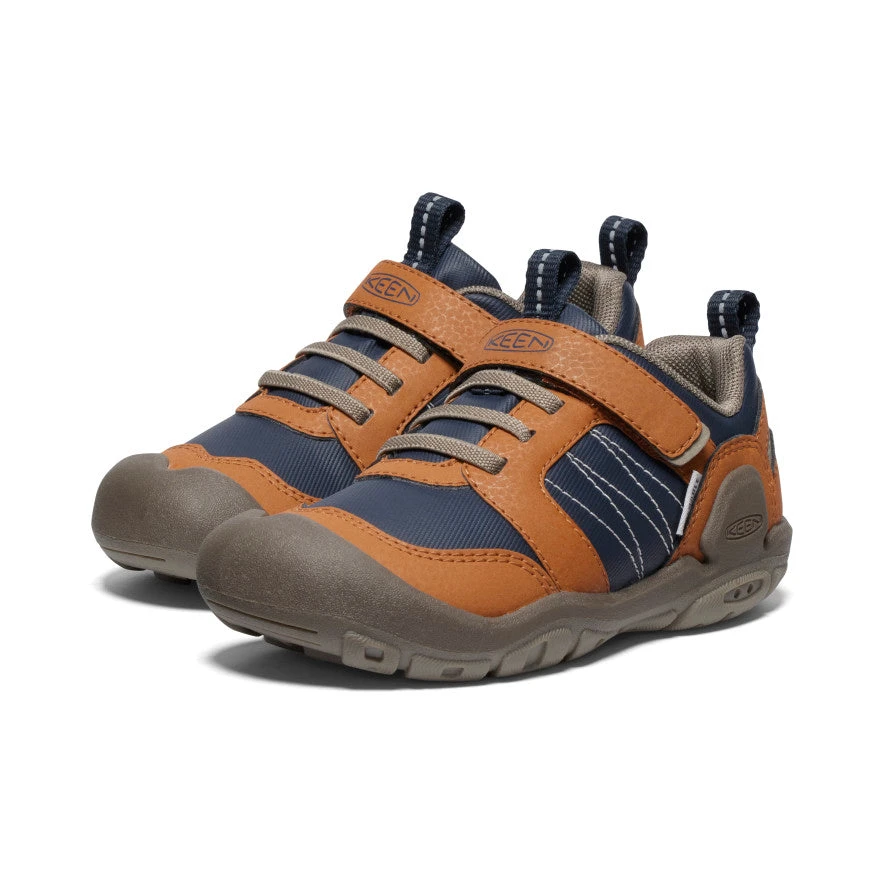 Little Kids' Knotch Peak Sneaker | KEEN Maple/Sky Captain 4 Little Kids' Knotch Peak Sneaker | KEEN Maple/Sky Captain - Image 2