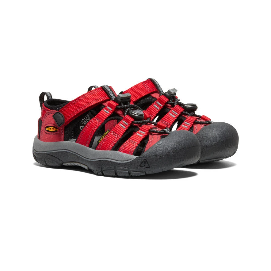 Keen Little Kids' Newport H2 | Ribbon Red/Gargoyle 4 Keen Little Kids' Newport H2 | Ribbon Red/Gargoyle - Image 2