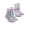 Keen Kids' Comfy Crew Socks 2-Pack | Feather Yeti Print -Keen Shoes Shop e98ccd35272d986969c26bb39745d2585c77095b