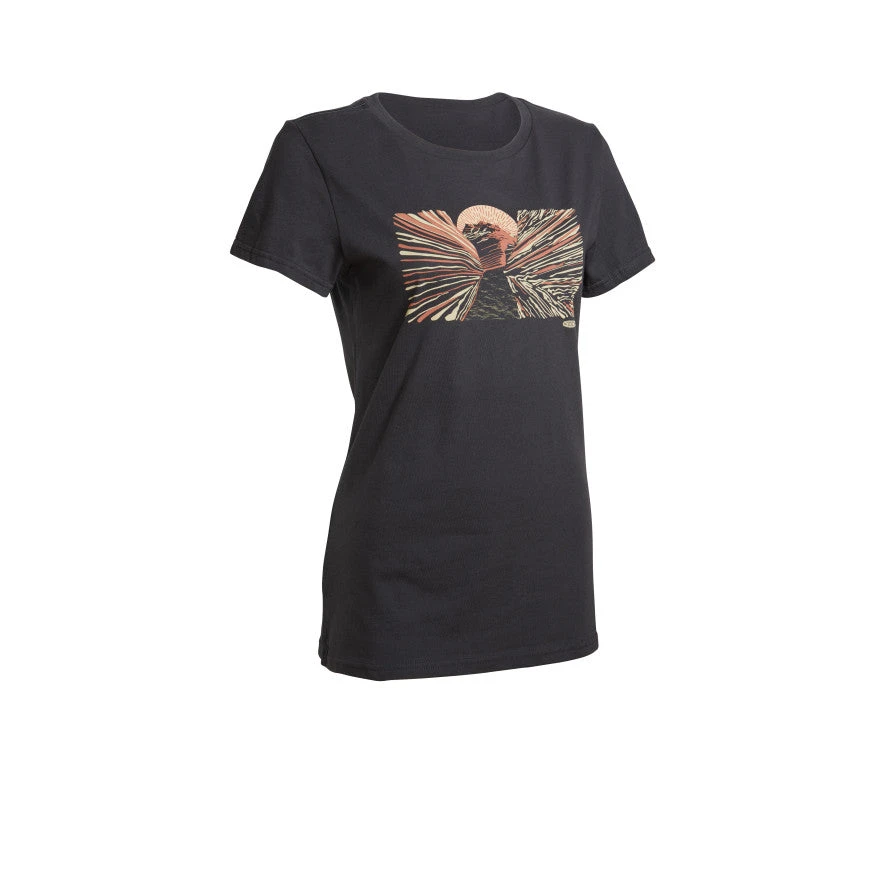 Keen Women's Slot Canyon Tee | Black 2 Keen Women's Slot Canyon Tee | Black