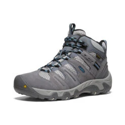 Keen Women's Headout Waterproof Hiking Boot | Steel Grey/Blue Heaven -Keen Shoes Shop f19ee28ff5c3a0fa00d3ea581523413aa385035d