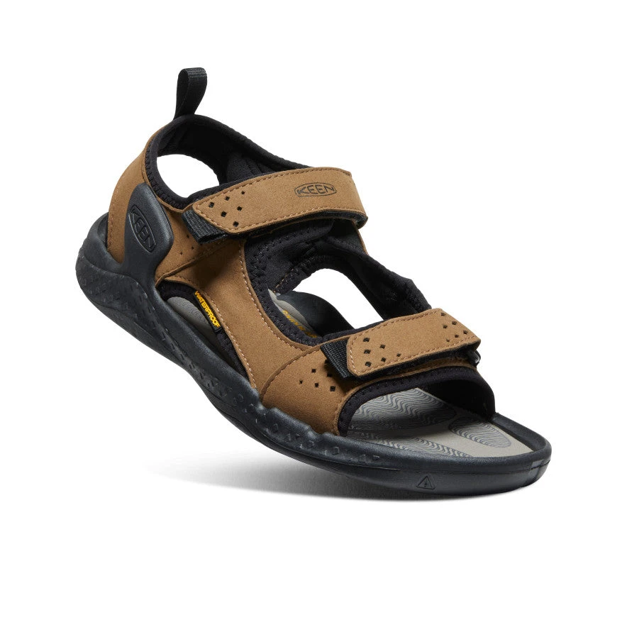 Keen Men's Drift Creek Two-Strap Sandal | Bison/Black 5 Keen Men's Drift Creek Two-Strap Sandal | Bison/Black - Image 3