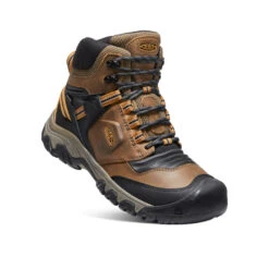 Keen Men's Ridge Flex Waterproof Boot | Bison/Golden Brown -Keen Shoes Shop fb3436053ef1b26d81d01136cf8436fc327bb92f
