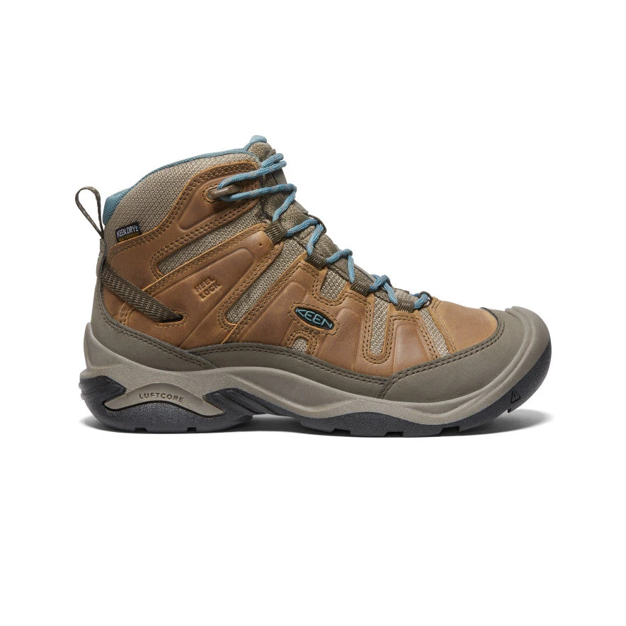 Keen Women's Circadia Waterproof Boot | Toasted Coconut/North Atlantic 3 Keen Women's Circadia Waterproof Boot | Toasted Coconut/North Atlantic