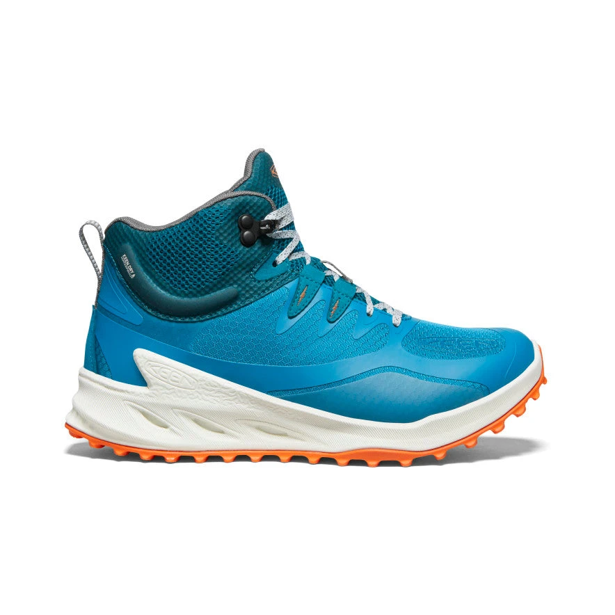 Keen Women's Zionic Waterproof Hiking Boot | Fjord Blue/Tangerine 3 Keen Women's Zionic Waterproof Hiking Boot | Fjord Blue/Tangerine